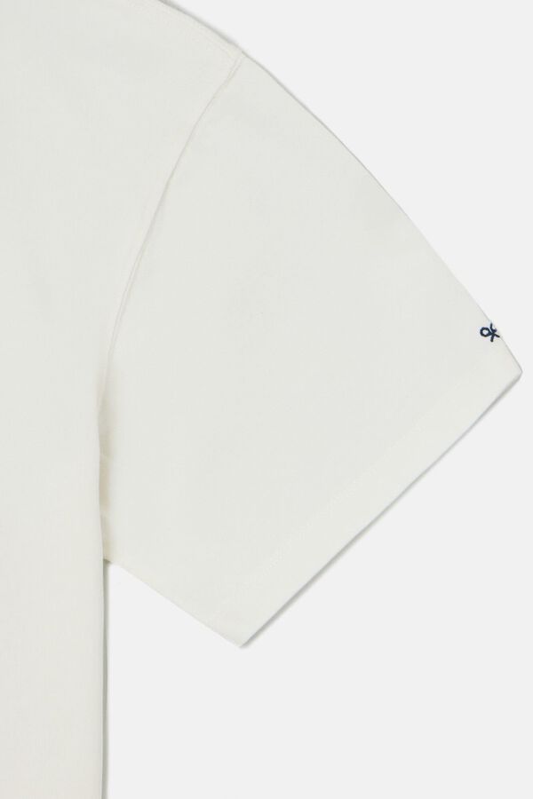 Silbon Special fit classic heritage t-shirt Beige