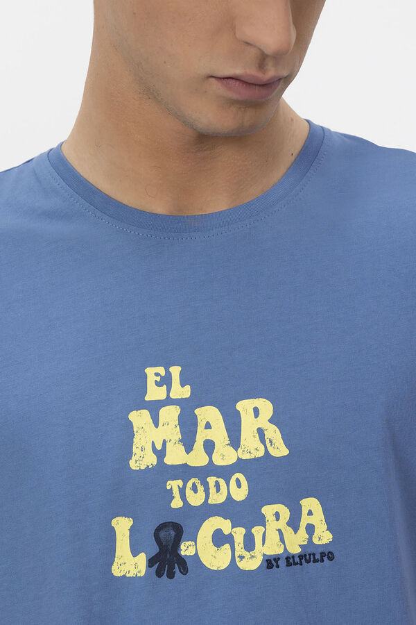 elPulpo Camiseta The Sea Everything Lo-cure Azul