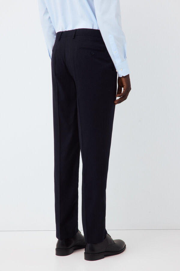Cortefiel Striped trousers Serie XXI Navy