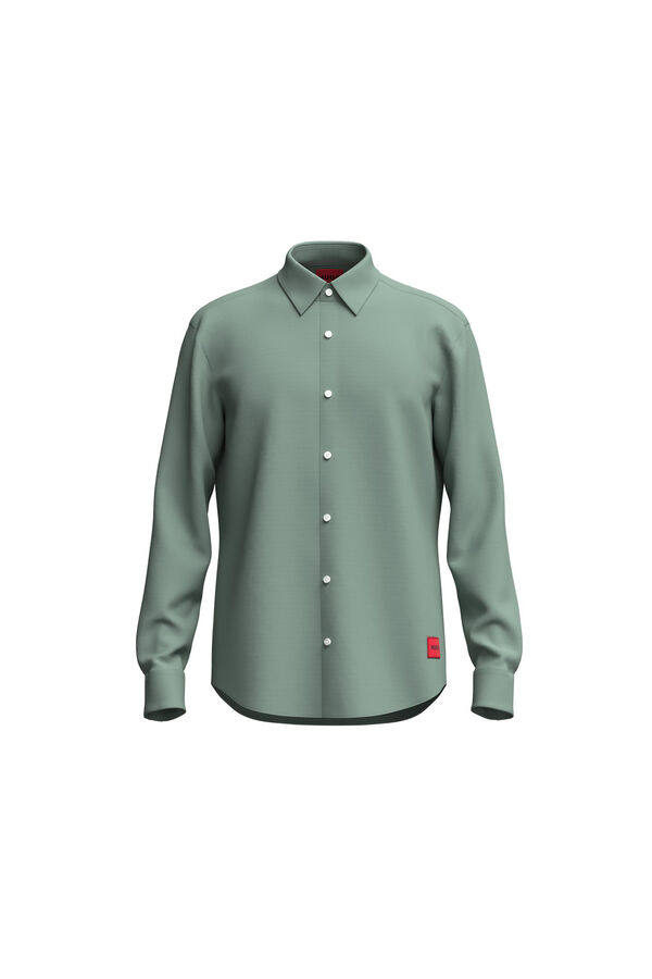 Cortefiel Long sleeve shirt Green