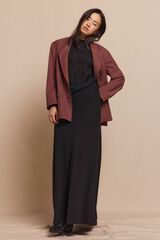 Slowlove Textured knit top Black