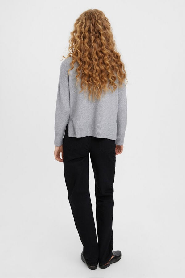 Vero Moda Camisola de malha Cinzento