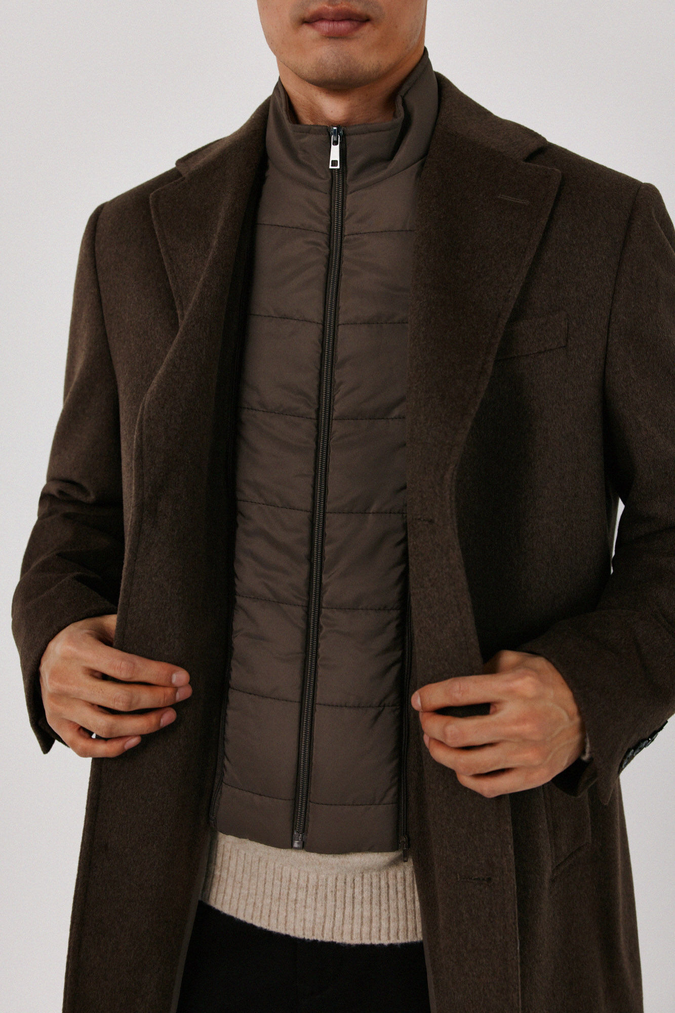Cortefiel Coat removable lining