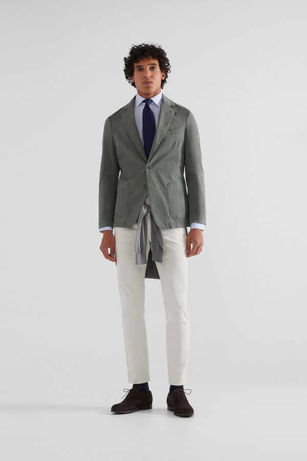 Silbon Americana casual verde Verde