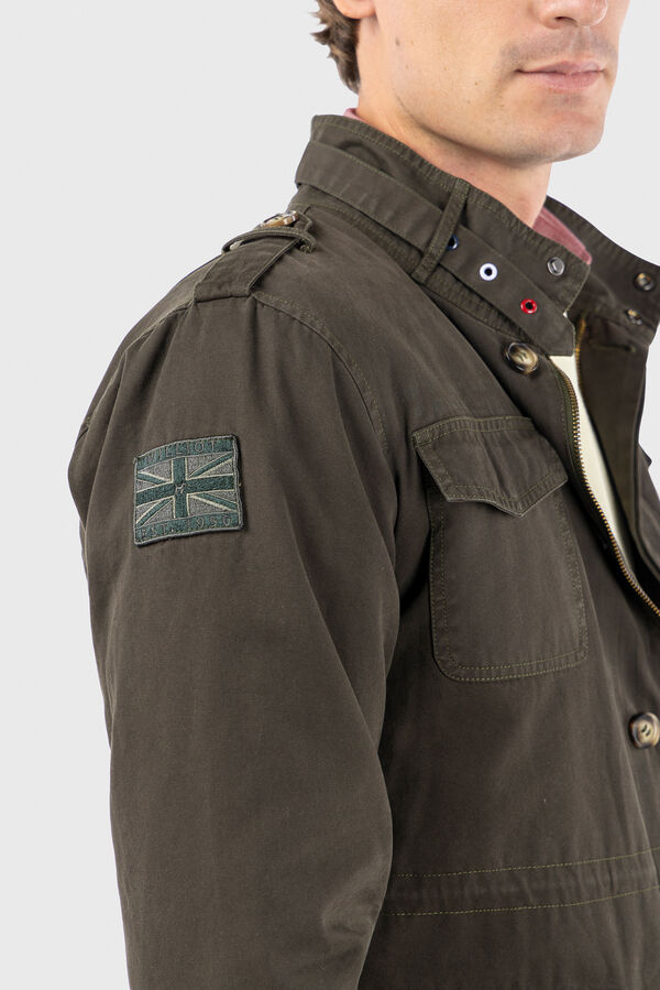 Williot Jaqueta saariana com manchas Verde