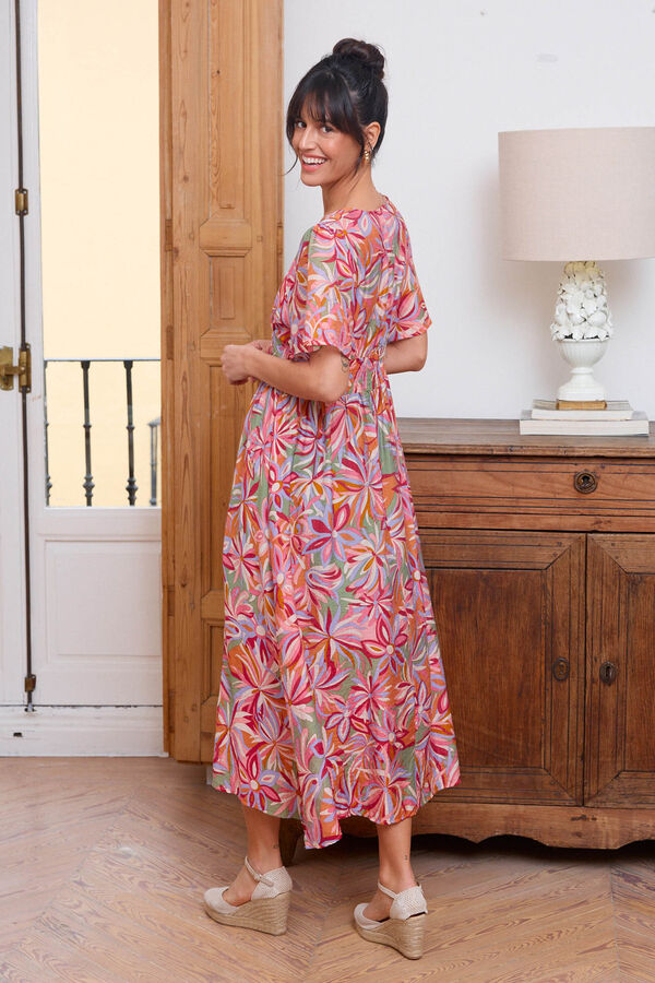 Cortefiel Angeline printed dress  Multicolour