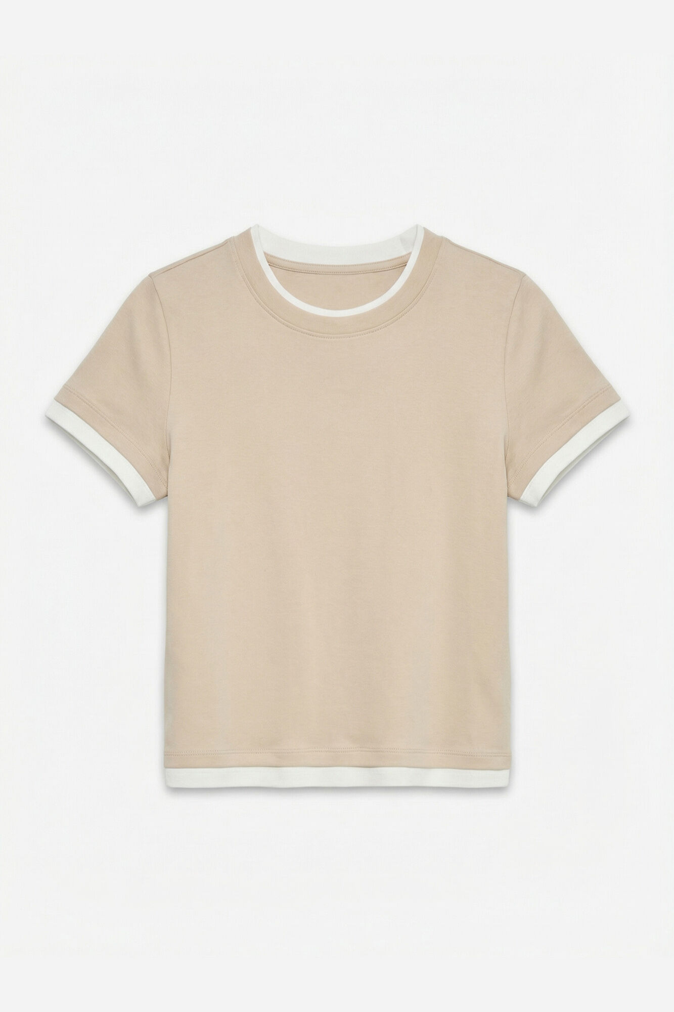 Vero Moda T-shirt de manga curta dupla camada
