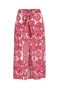 Vila Saia midi com estampado &eacute;tnico