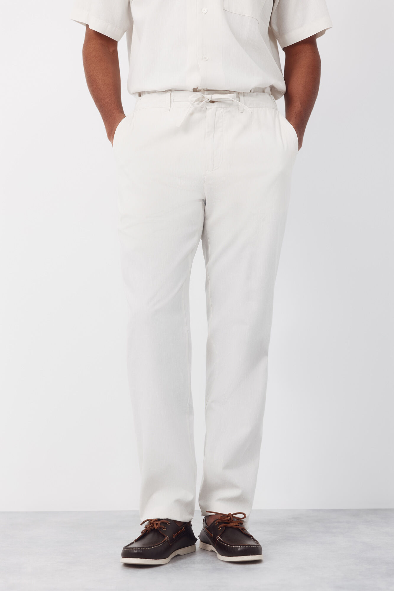 Cortefiel Pantal&oacute;n con gomas y cordones regular