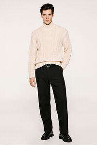 Selected Camisola estruturada 100% algodão orgânico 