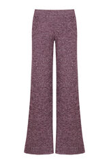 Slowlove Pantalón ancho de punto Lila