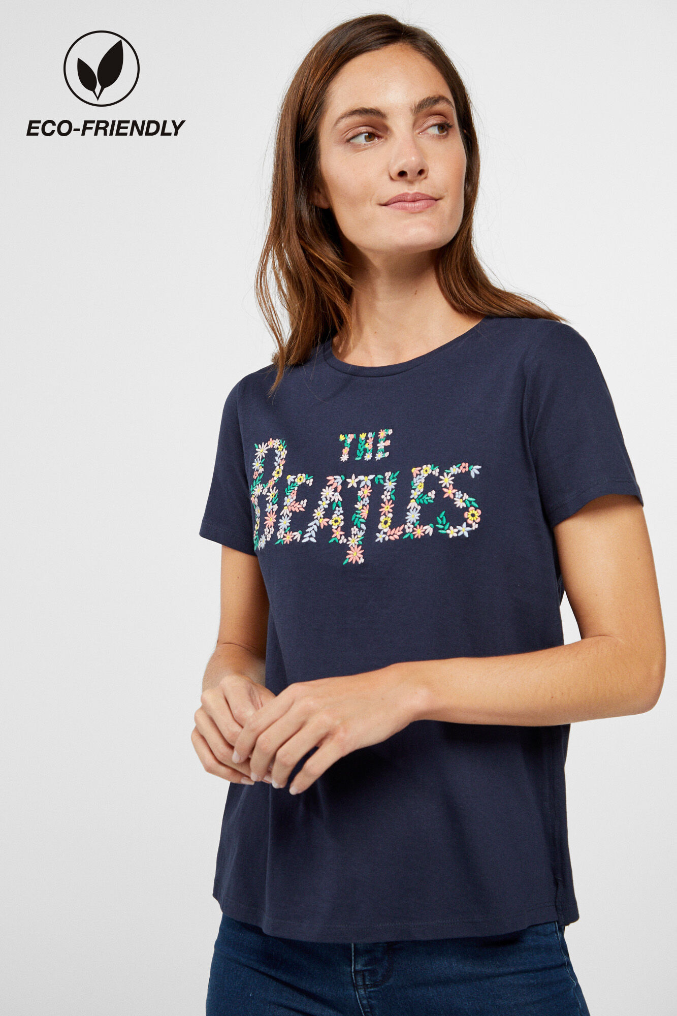 camiseta beatles mujer