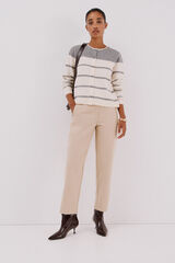 Cortefiel Soft feel cardigan Grey