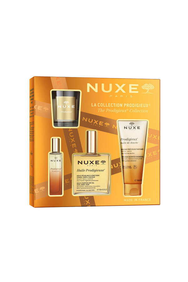 Nuxe NUXE GIFT BOX THE PRODIGIEUX FLORAL COLLECTION + CANDLE  Yellow