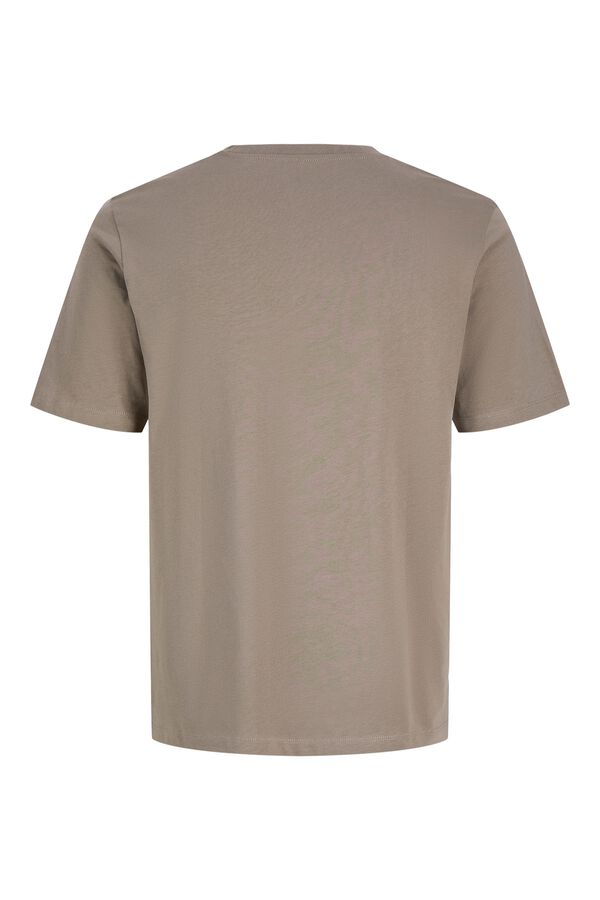 Jack & Jones Cotton logo T-shirt Grey