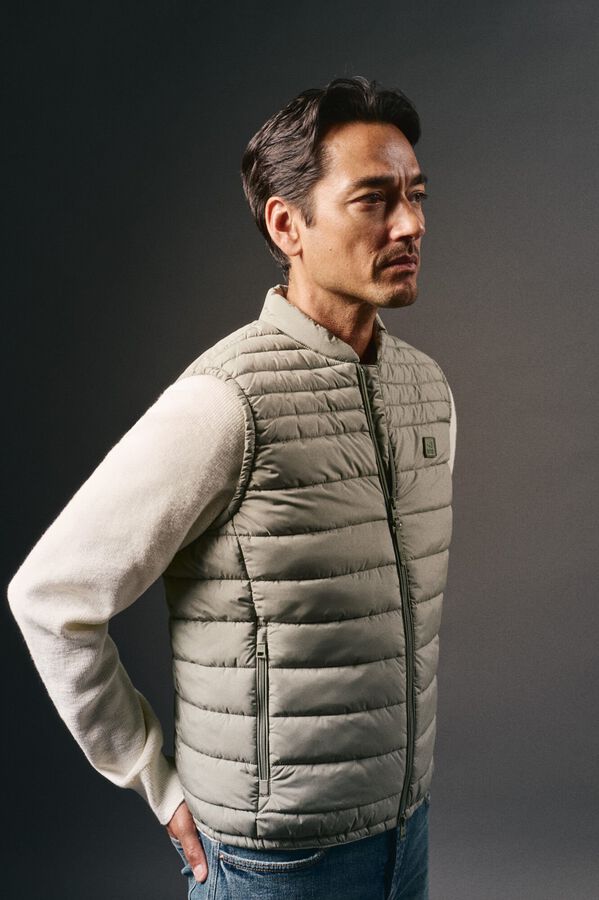 OOTO Colete acolchoado ultraleve Verde