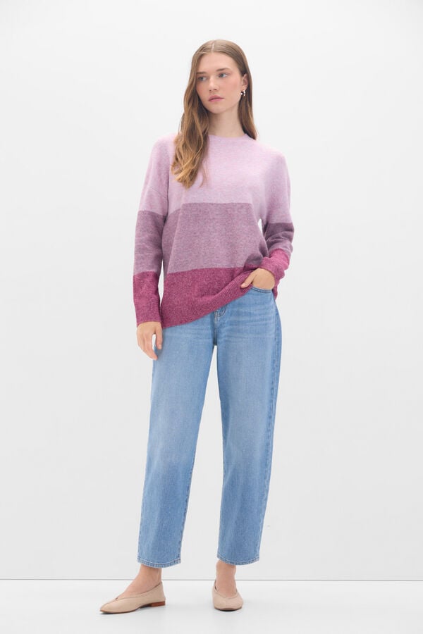 Cortefiel Soft feel jumper Lilac