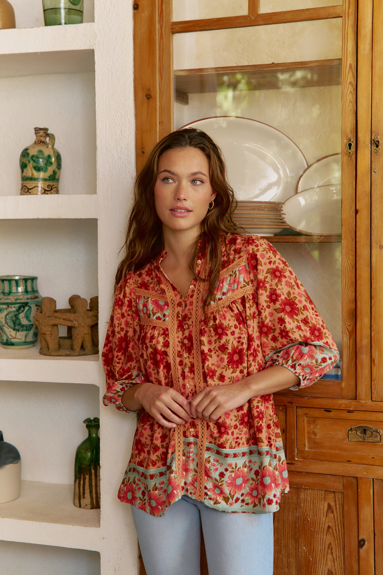 Jaase Blusa Bree estampado Lilliana