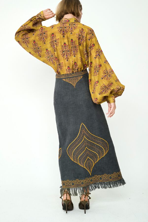 Panambi Printed shirt LENSE Gold