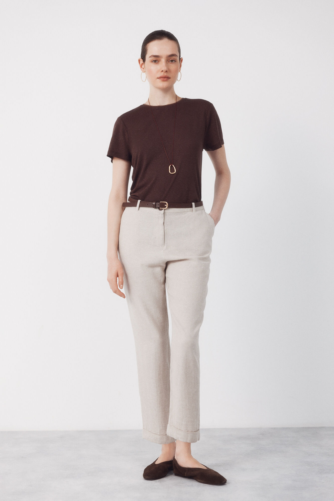 Cortefiel Linen trousers