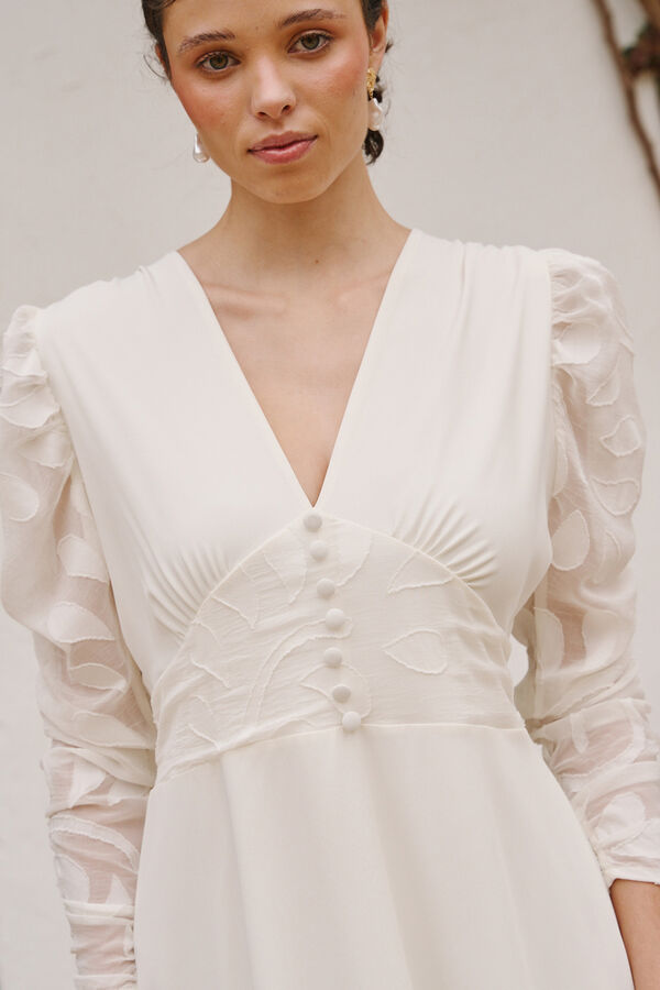 Cortefiel Lirio wedding dress White