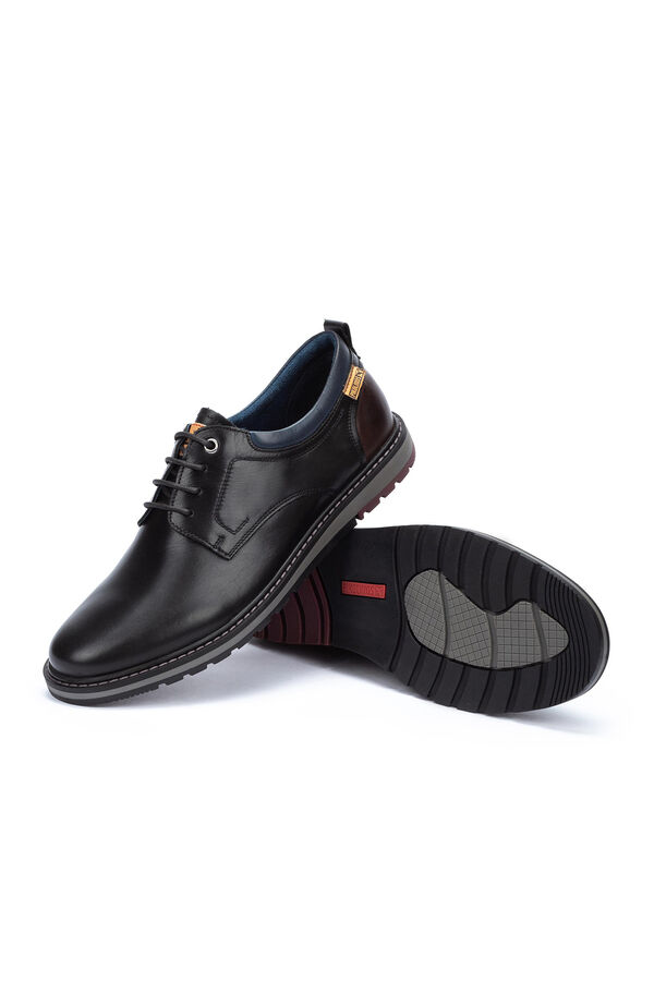 Cortefiel Zapato Cordones Negro