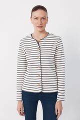 Cortefiel Rebeca vivo contraste Estampado blanco