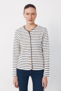 Cortefiel Rebecca piping contrast