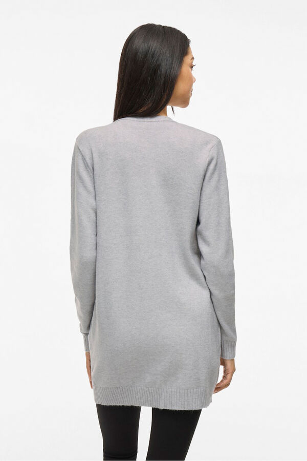 Vila Casaco de malha em viscosa Cinzento