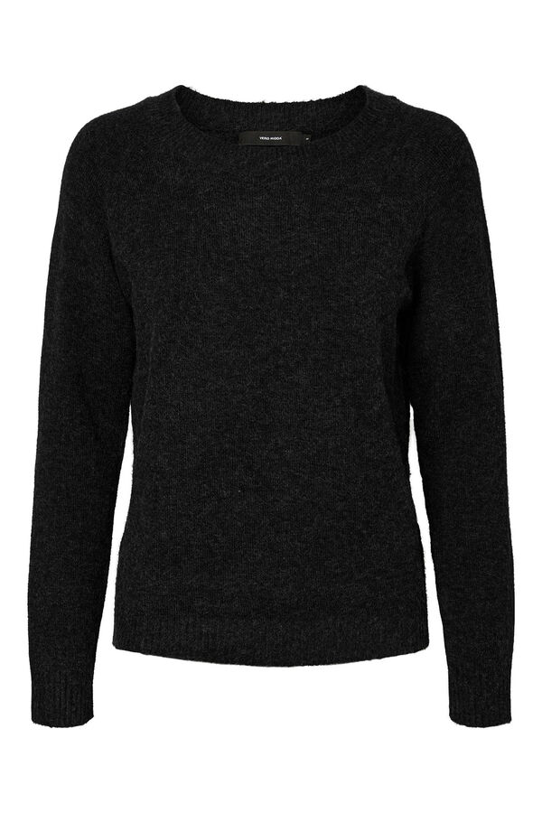 Vero Moda Camisola b&aacute;sica de malha Preto