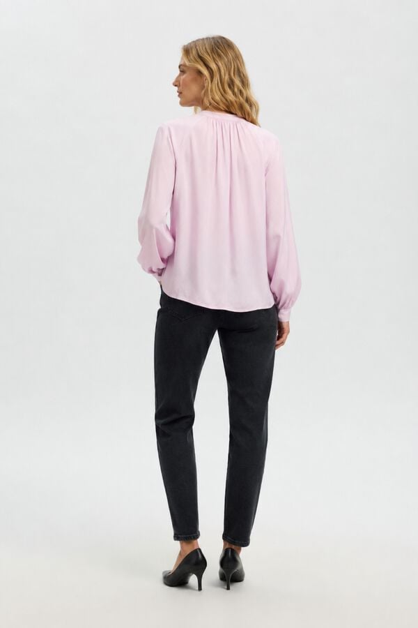 Selected Blusa de manga comprida Subiu