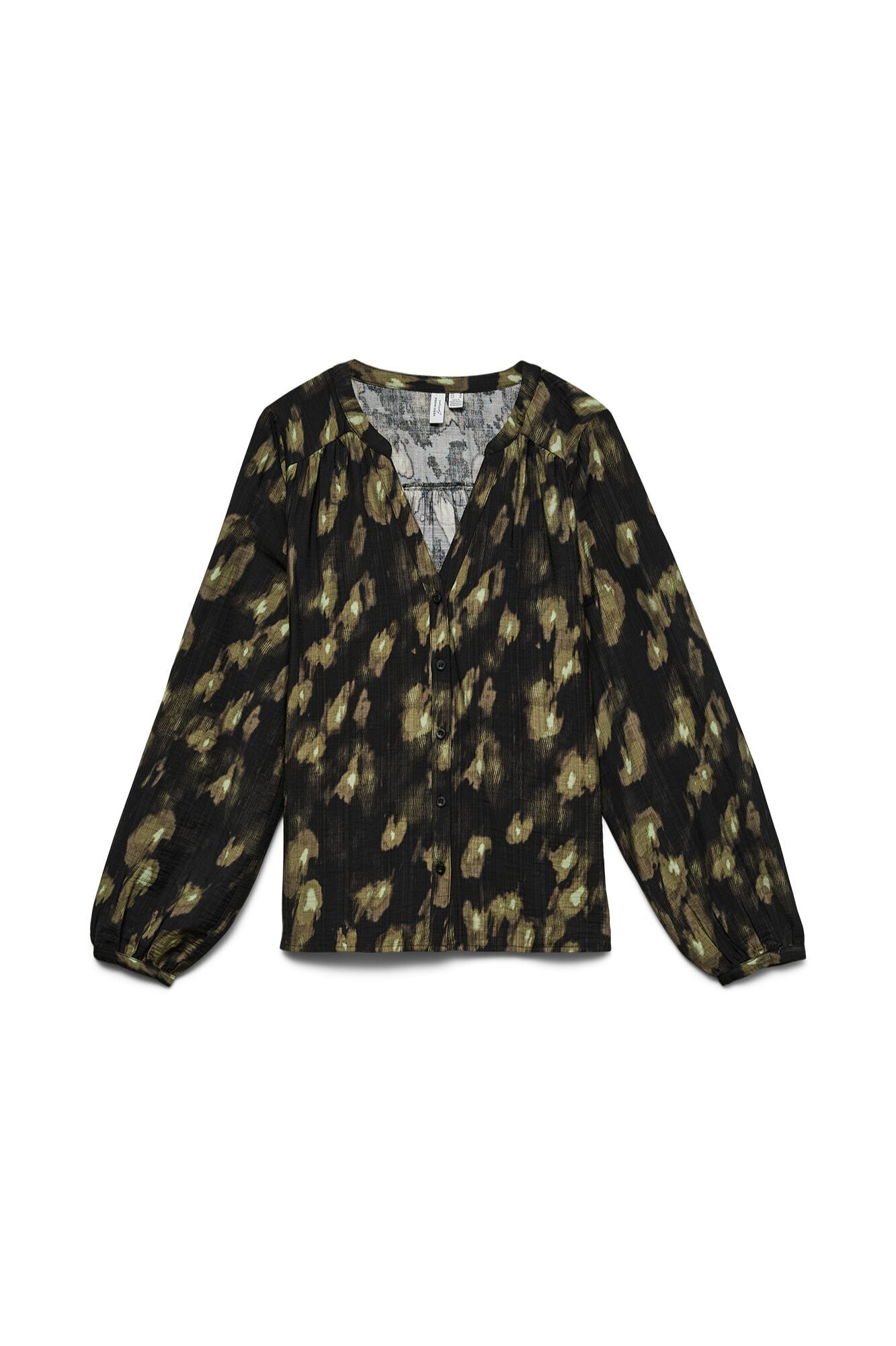 Vero Moda Curve Blusa estampada de corte fluido