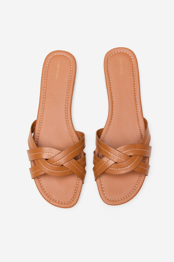 Cortefiel Flat sandal Brown