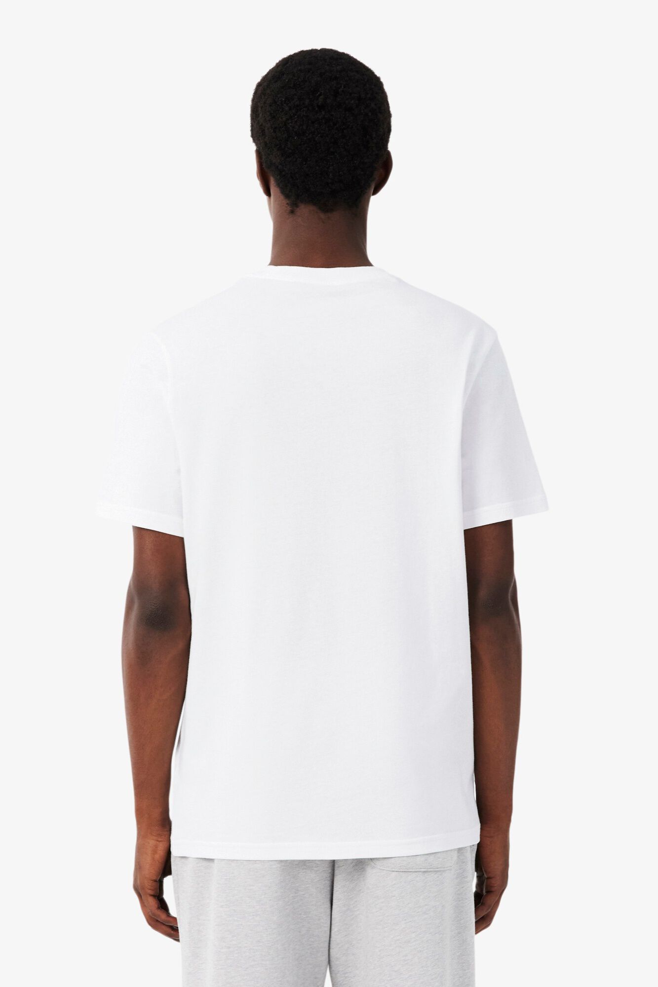 Lacoste T-shirt de manga curta estampada