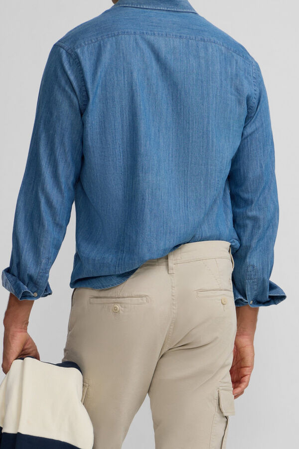 Silbon Calça cargo casual Tostado