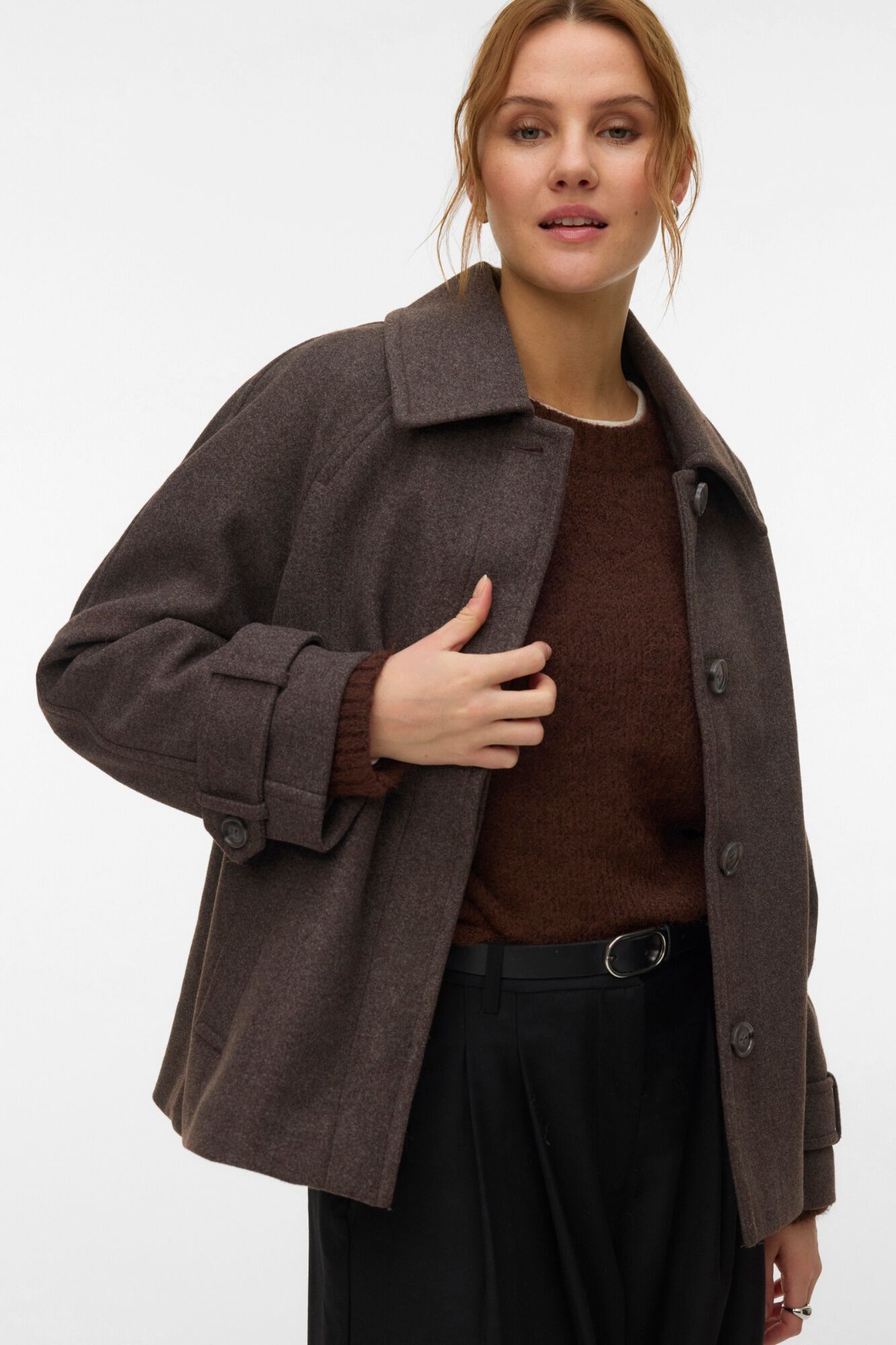 Vero Moda Casaco curto com bot&otilde;es