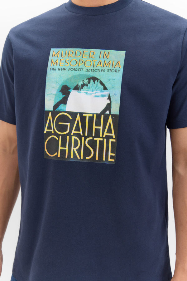 Cortefiel Camiseta agatha christie® Azul marino