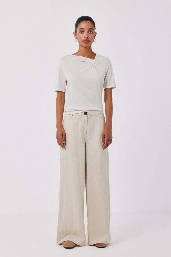 Pantalón fluido ancho