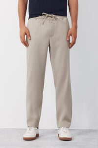 Cortefiel Tapered Tencel Cotton chinos Trousers