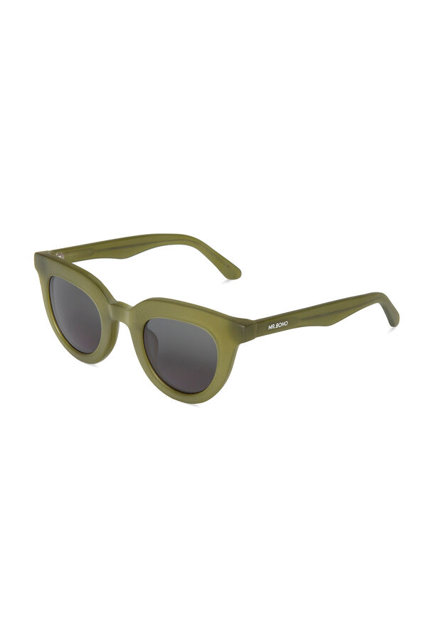 Cortefiel Óculos de sol Matte basil - Hayes Verde