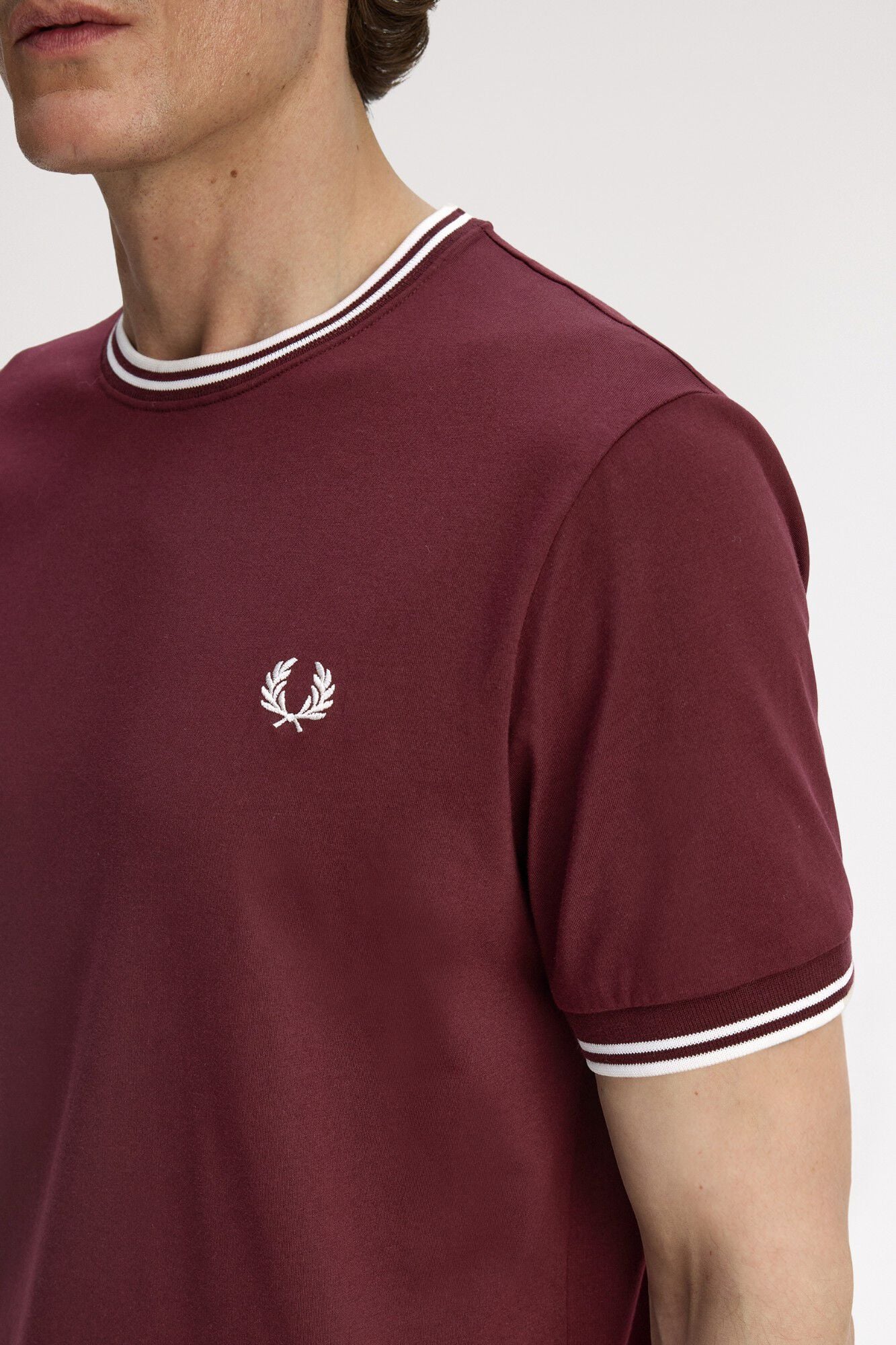 Fred Perry Camiseta lisa manga corta