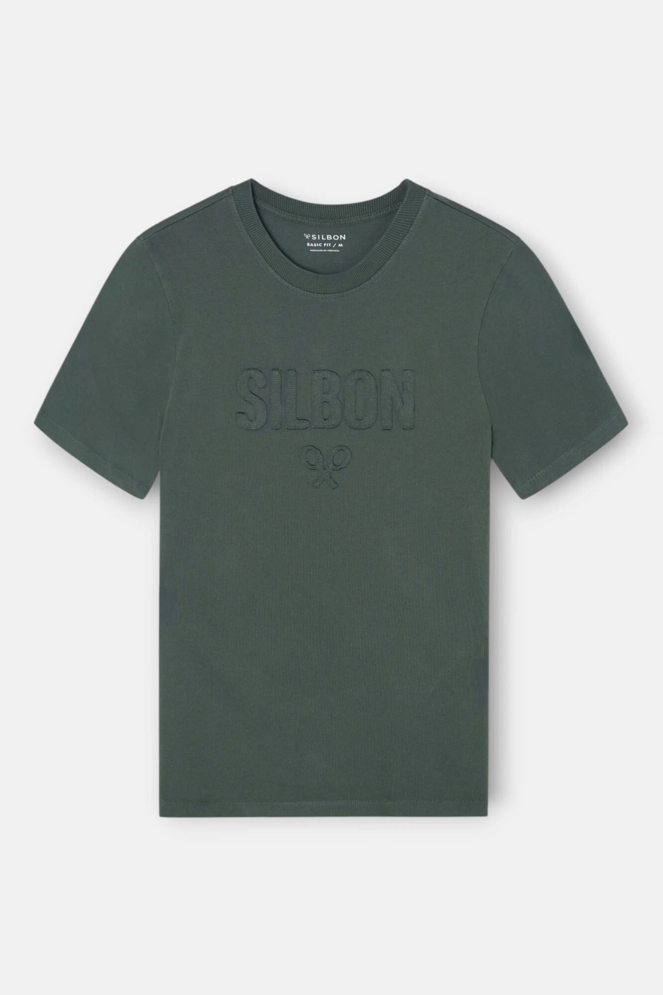 Silbon T-shirt Silbon patch tom sobre tom