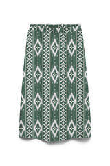 Vero Moda Linen 7/8 length skirt Green