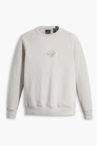 Cortefiel Regular fit Icon sweatshirt  Ivory