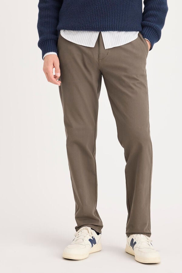 Dockers Calças Slim Fit Ultimate Castanho