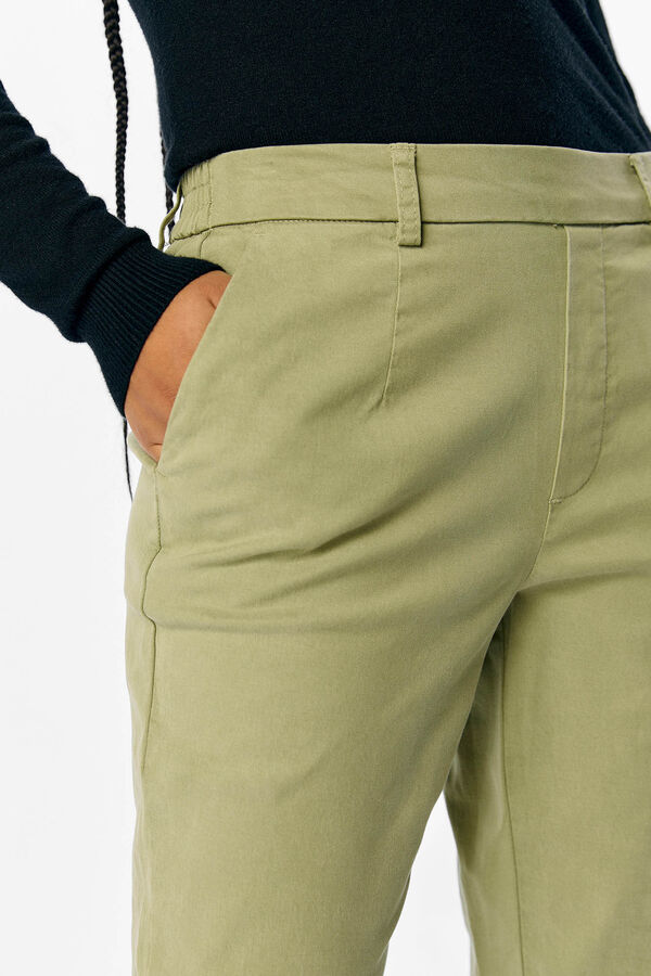 Object Calças de sarja calças chino Verde
