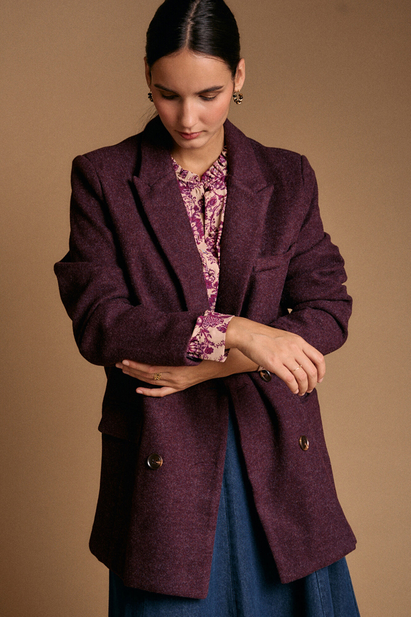 Pol&iacute;n Et Moi Sobretudo de pano Amaia