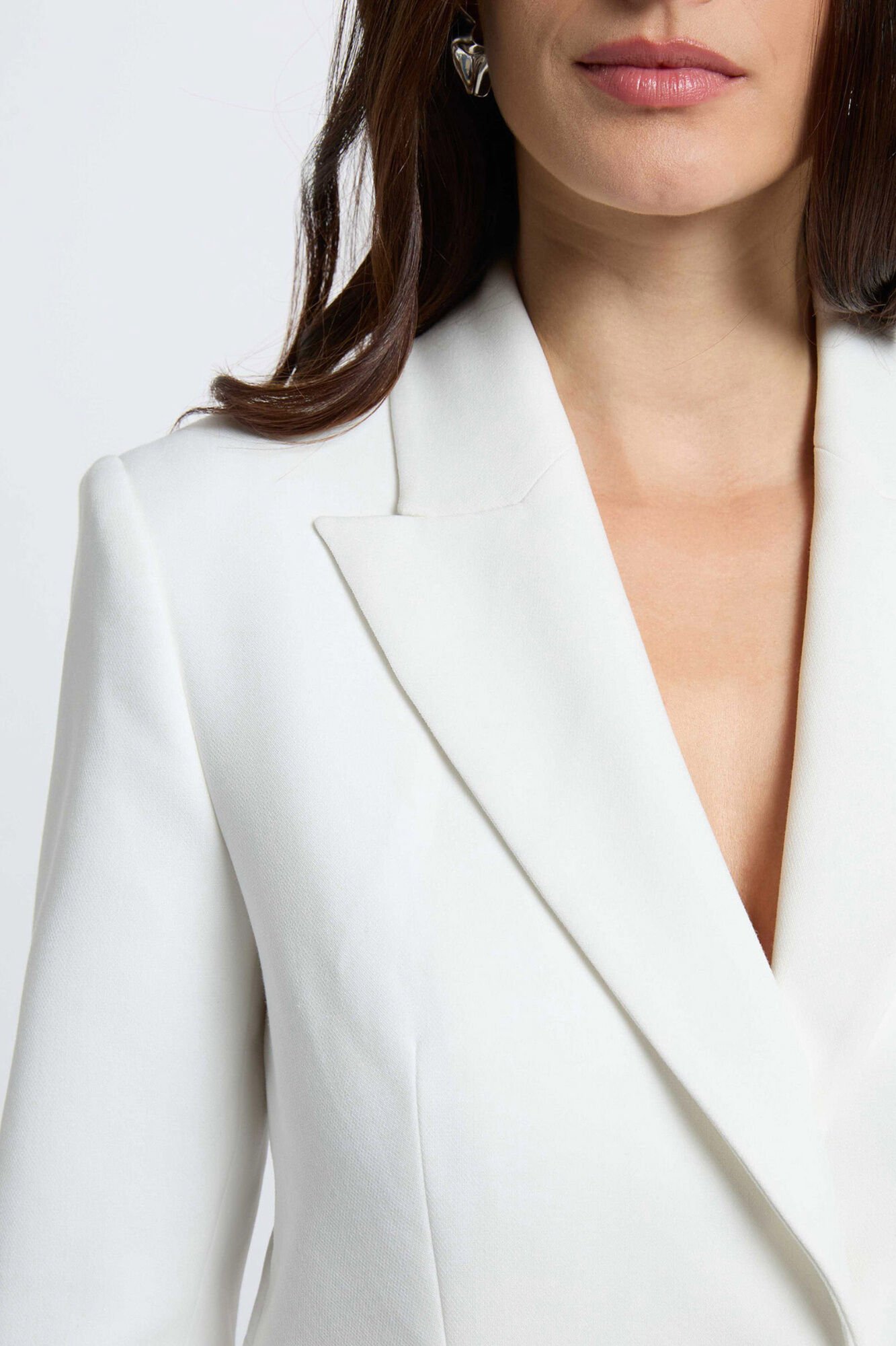 Morgan Casaco cintado de renda