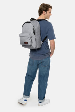 Cortefiel Backpack with padded laptop cover Gray