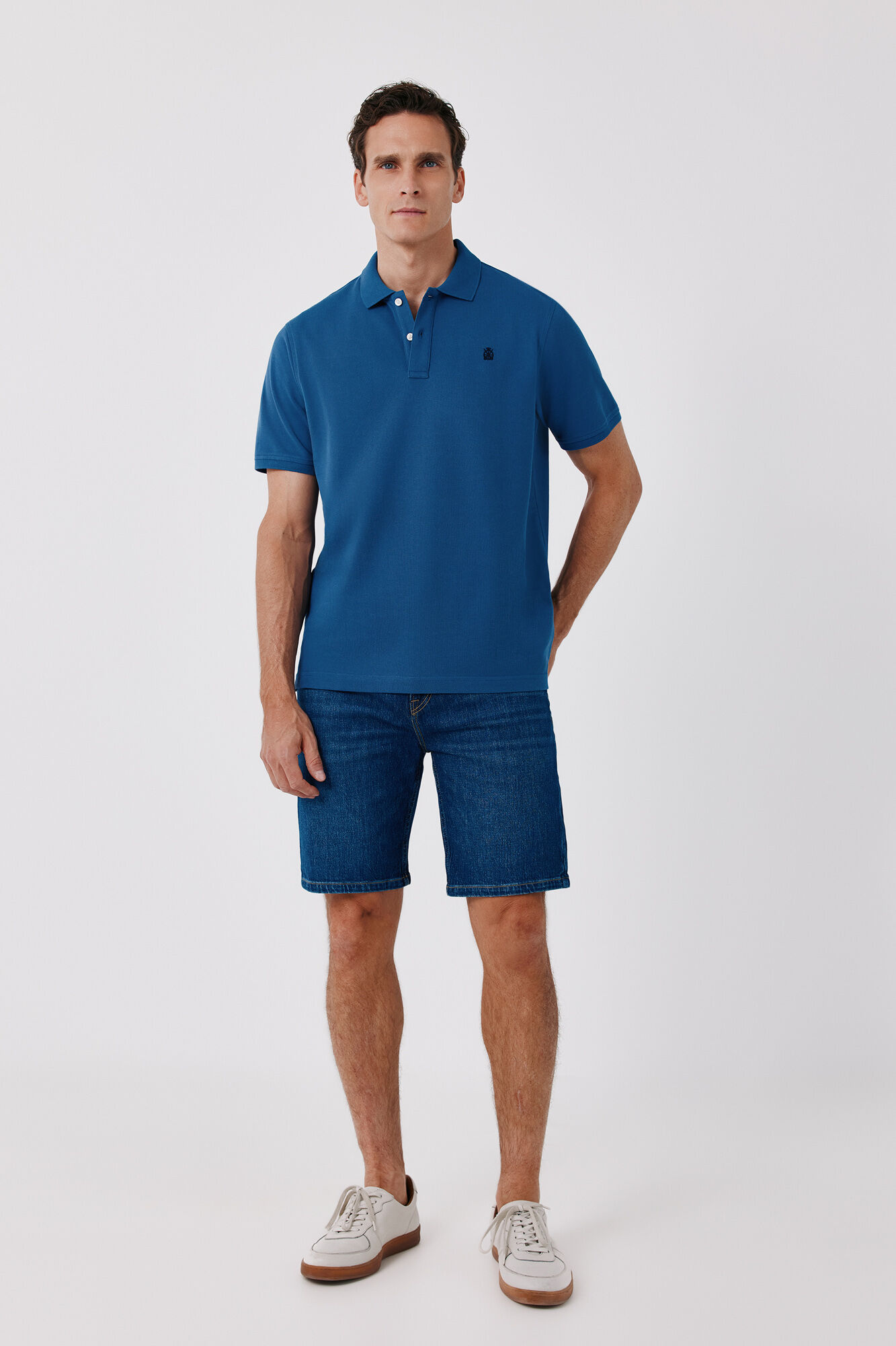 Cortefiel Polo b&aacute;sico piqu&eacute;